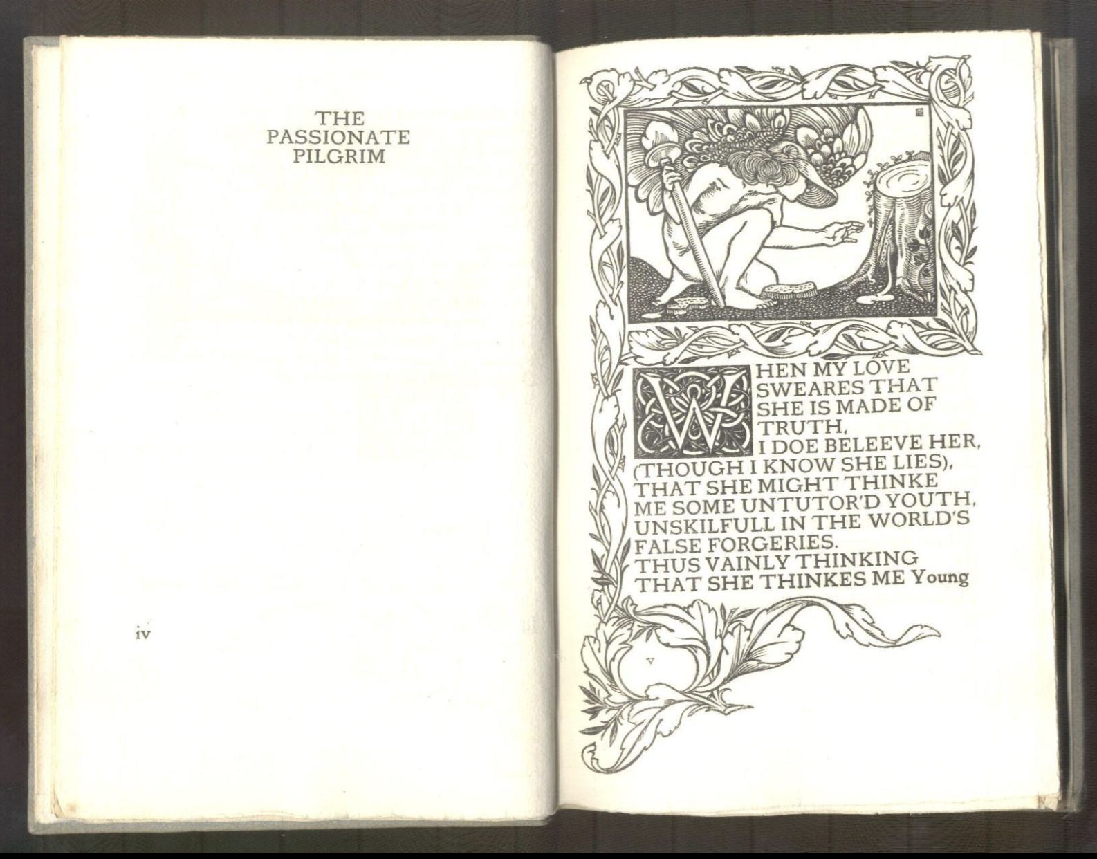 The Passionate Pilgrim & The Songs In Shakespeare’s Plays, Vale Press
